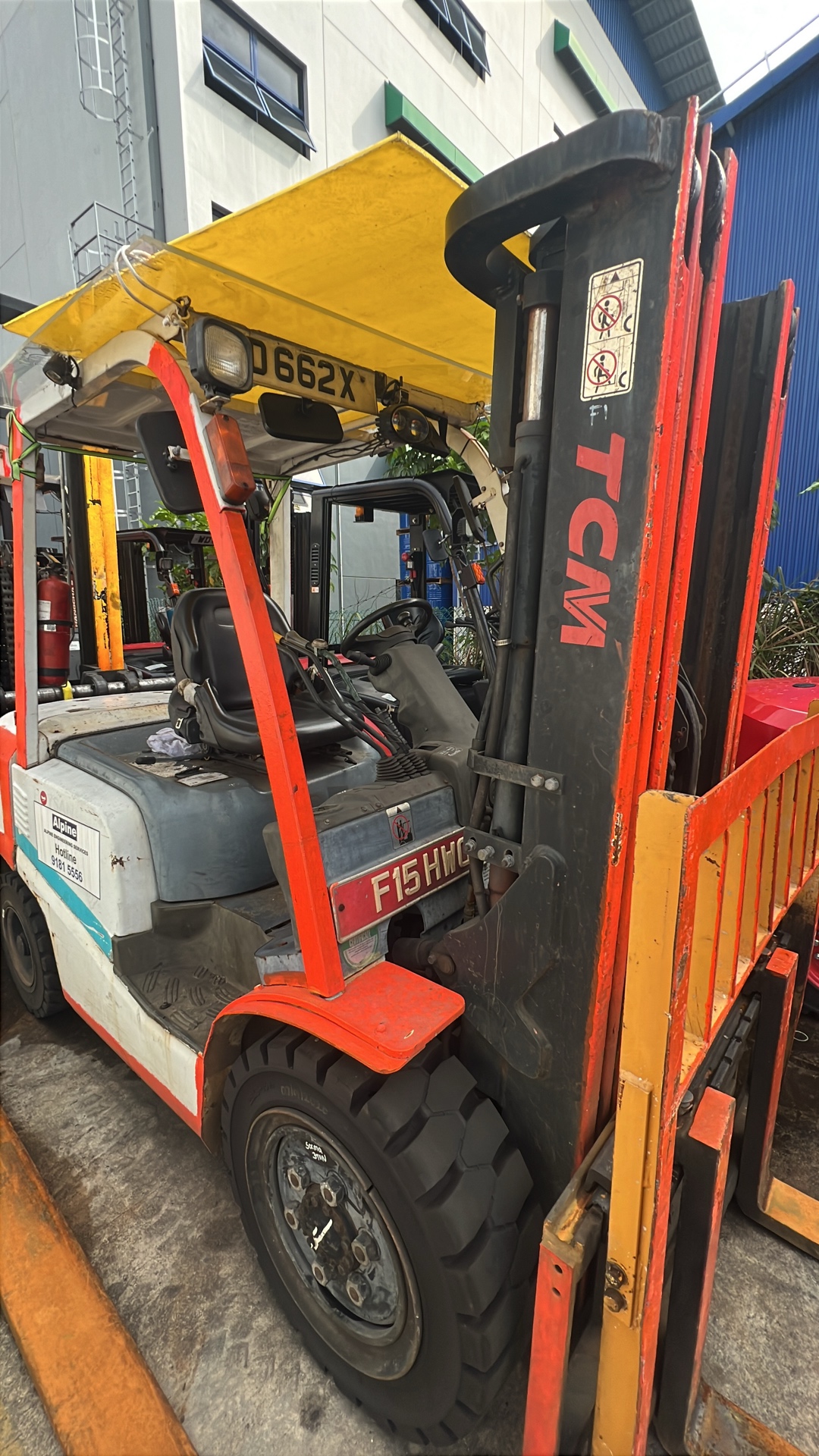 RS Machinery forklift service