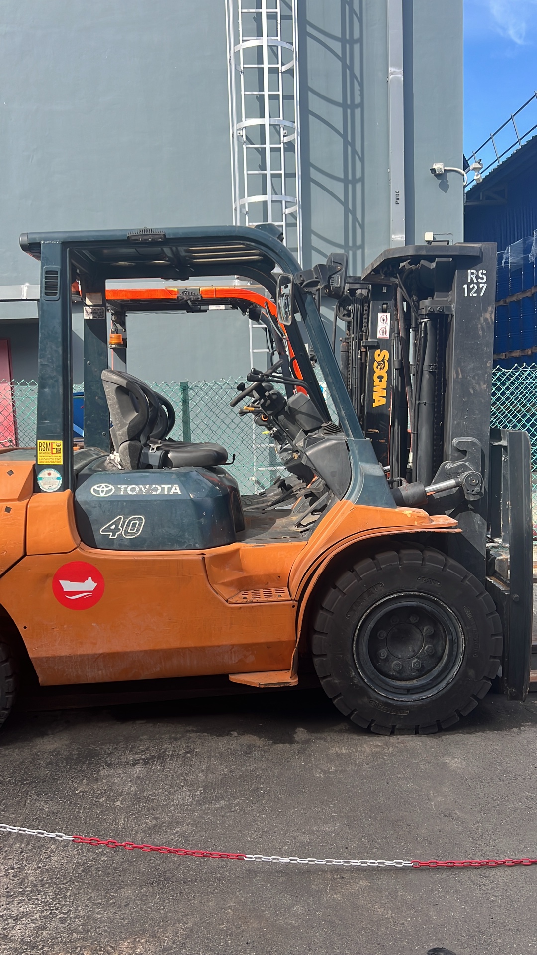 Forklift operation Singapore