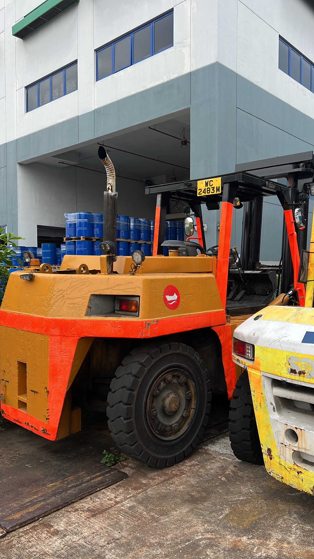 Forklift rental operation